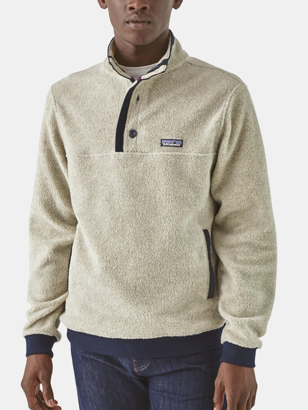 Patagonia Men's Shearling Button Fleece Pullover